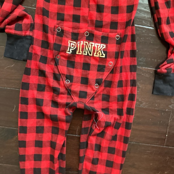 Victoria Secret PINK plaid long John’s from 2915 sz xs - Picture 3 of 3